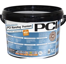 Produktbild: PCI Nanofug® Premium Variabler Flexfugenmörtel für alle Fliesen und Natursteine nussbraun 5 kg