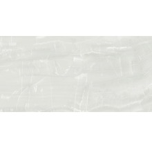 Bodenfliese Meissen Brave Onyx weiß poliert 59,8x119,8x0,8cm