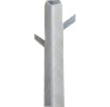 Pfosten für Zaunbau mit Halterungen