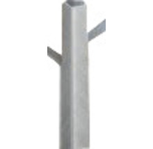 Metallpfosten mit zwei Haken