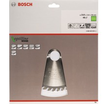 Bosch Optiline Wood Kreissägeblatt, 210 x 2,8 x 30 Millimeter, 48 Zähne