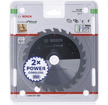 Bosch Standard for Wood Kreissägeblatt, Durchmesser 136 Millimeter