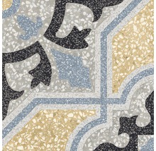 Dekorative Bodenfliese im Terrazzo Stil