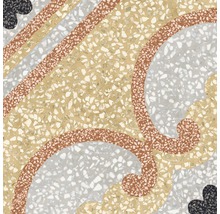 Dekorative Terrazzo-Fliese mit Muster