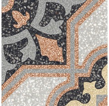Dekorative Bodenfliese mit Terrazzo Muster