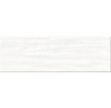Wandfliese Meissen Bachata weiß glänzend 9,8X29,8cm