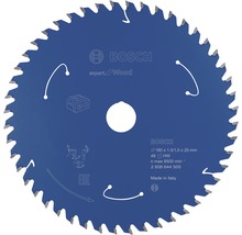 Kreissägeblatt für Akkusägen Expert for Wood, 160x1,5/1x20mm, 48 Zähne