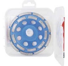 Doppelt segmentierte Schleifscheibe im Koffer