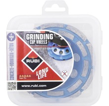 Rubi Schleiftopf Durchmesser 125 Millimeter im Aufbewahrungsbehälter