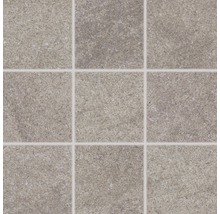 Feinsteinzeugmosaik Rako Udine beige-grau 30x30cm, Steingröße 10x10cm