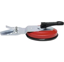 Fliesenlegerwerkzeug mit Saugnapf und Metalleinsatz