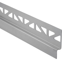Fliesenprofil aus Metall mit dreieckigen Aussparungen