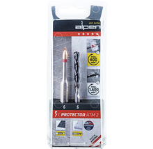 Alpen C Protector ATM 2 Bohrerset, bestehend aus zwei Bohrern mit 6 mm Durchmesser