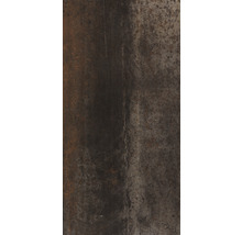 Fliesenmuster in dunklen Farbtönen.