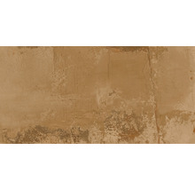 Feinsteinzeug Terrassenplatte Metallic Corten Brown rektifizierte Kante 120 x 60 x 2 cm