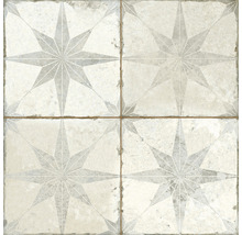 Wand- und Bodenfliese FS Star white 45x45cm