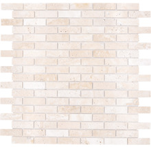 Produktbild: Natursteinmosaik Selbstklebend SAM 4NM92 Travertin beige 30x30,5 cm