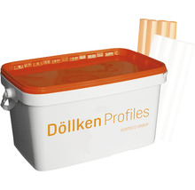 Produktbild: Heißschmelzkleber Klebesticks Döllken HKS18/300 transparent 5kg Eimer