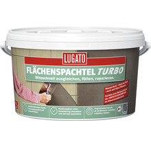 Lugato Flächenspachtel Turbo im Eimer zum Ausgleichen, Füllen und Reparieren
