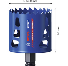 Bosch Expert Lochsäge mit 68 Millimeter Durchmesser und 60 Millimeter Höhe