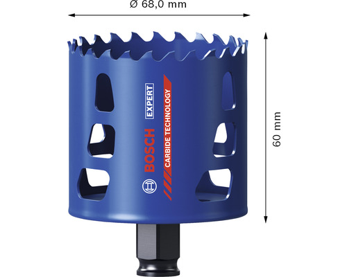 Lochsäge Bosch ToughMaterial Ø 68 mm EXPERT