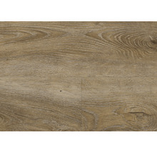 Nahaufnahme von Laminatboden in Holzoptik