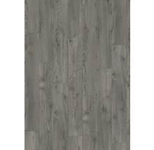 Grauer Holzbodenbelag im Laminatstil