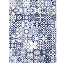 Muster aus verschiedenen Fliesen mit geometrischen und floralen Motiven