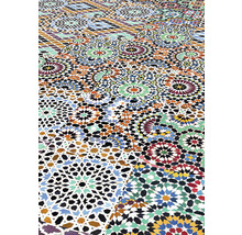 Boden mit Mosaikfliesen in verschiedenen Mustern