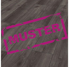 Produktbild: Handmuster Laminat 8.0 Kashmir Eiche schwarz