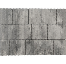Graue Pflastersteine aus Beton