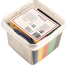 Aron Set mit Unterlegplatten in einer transparenten Kunststoffbox