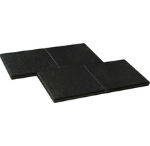 Beton Terrassenplatte iStone Luxury schwarz-basalt 40 x 40 x 4 cm