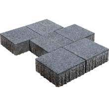 Graue Pflastersteine aus Gummi