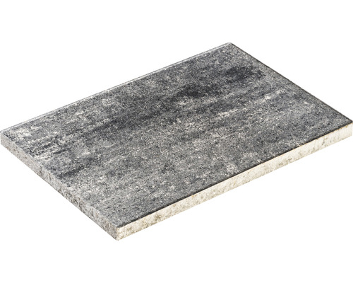 Muster zu Beton Terrassenplatte iStone weiß-schwarz 20 x 20 cm Muster zu Beton Terrassenplatte iStone weiß-schwarz 20 x 20 cm