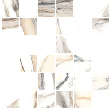 Muster von Fliesen mit Marmorstruktur