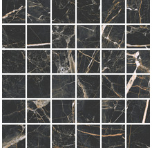 Mosaikfliese mit Marmorstruktur