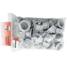 Packung mit Kunststoffabdeckkappen