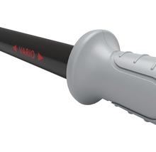 Detailaufnahme eines Werkzeuggriffs mit der Aufschrift ''Vario''