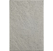 Graue Bodenfliese mit gesprenkelter Textur für den Innen- und Außenbereich.