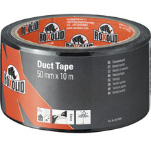 ROXOLID Duct Tape / Gaffa Tape Gewebeband schwarz 50 mm x 10 m
