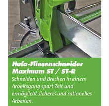 Hufa Fliesenschneider Maximum ST/ST-R Detailansicht