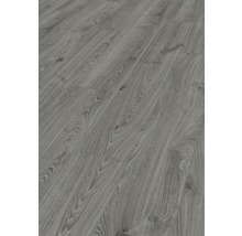 Nahaufnahme von Laminatboden mit Holzoptik