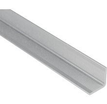 Konsta Wandabschluss Aluminium/Silbergrau 40x40x2500 mm