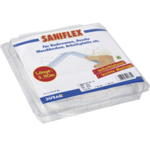 Saniflex Dichtungsband, 3,5 Meter, selbstklebend, für Badewanne, Dusche und Waschbecken