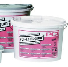 PCI Lastogum® Wasserdichte flexible Schutzschicht unter Keramikbelägen in Dusche und Bad grau 15 kg