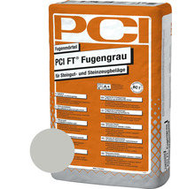 Produktbild: PCI FT® Fugengrau Fugenmörtel für Steingut- und Steinzeugbeläge hellgrau 25 kg