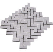 Mosaikfliese im Fischgrätmuster