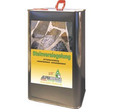 Steinsiegel in einer Metallbox mit rotem Griff