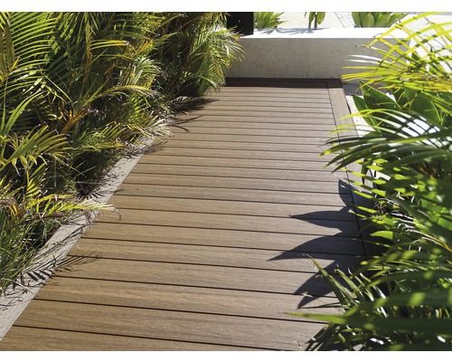 Produktbild 5 (groß) Konsta WPC Terrassendiele Nativo Hohlkammerprofil beschichtet 23x138x5000 cm Eiche braun